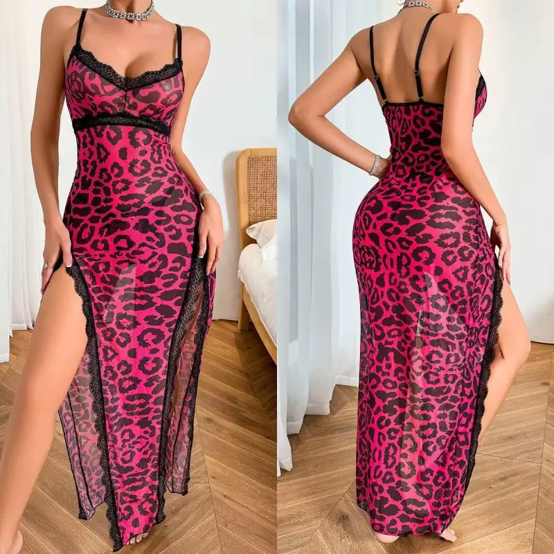 Sheer pink bustier lingerie set